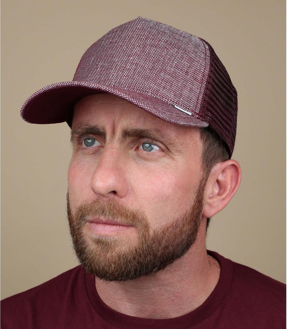 Trucker bordeaux Djinns Trucker 2tone Oxford wine Trucker bordeaux Djinns Trucker 2tone Oxford wine